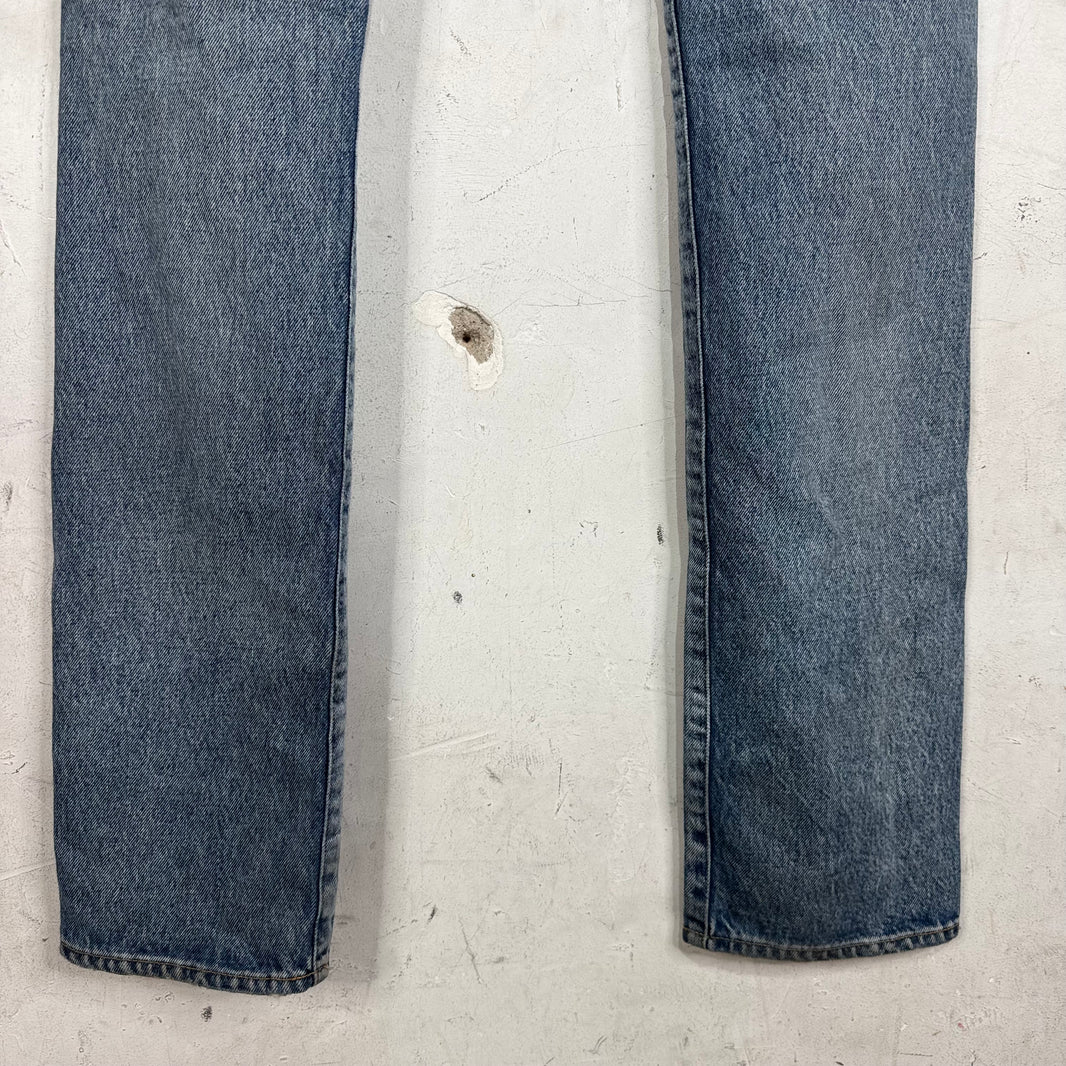 Saint Laurent D01 Lightwash Distressed Jeans