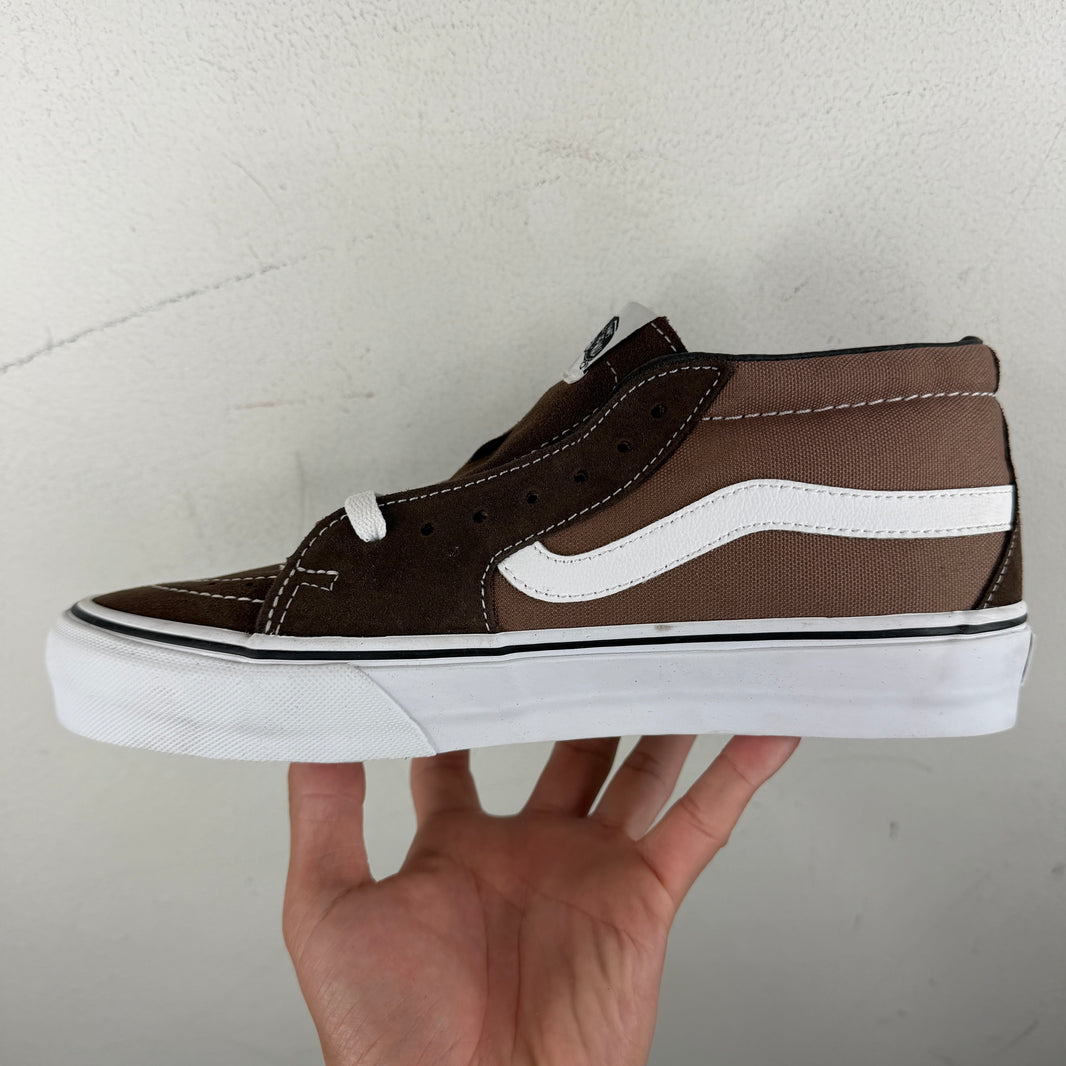 JJJJound Vans Brown Sk8-Mid LX Sneakers