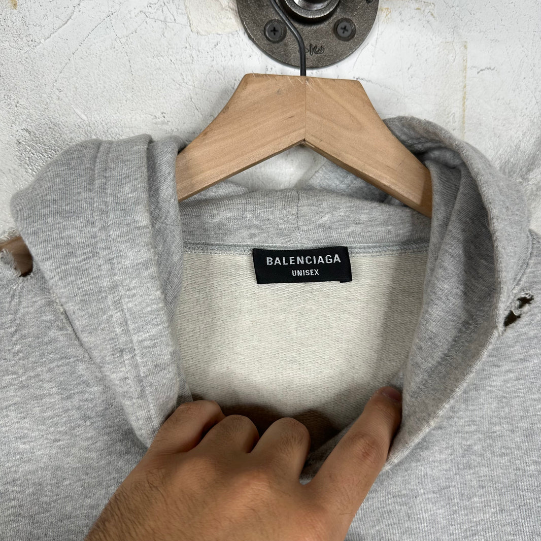 Balenciaga 90% Distressed Hoodie