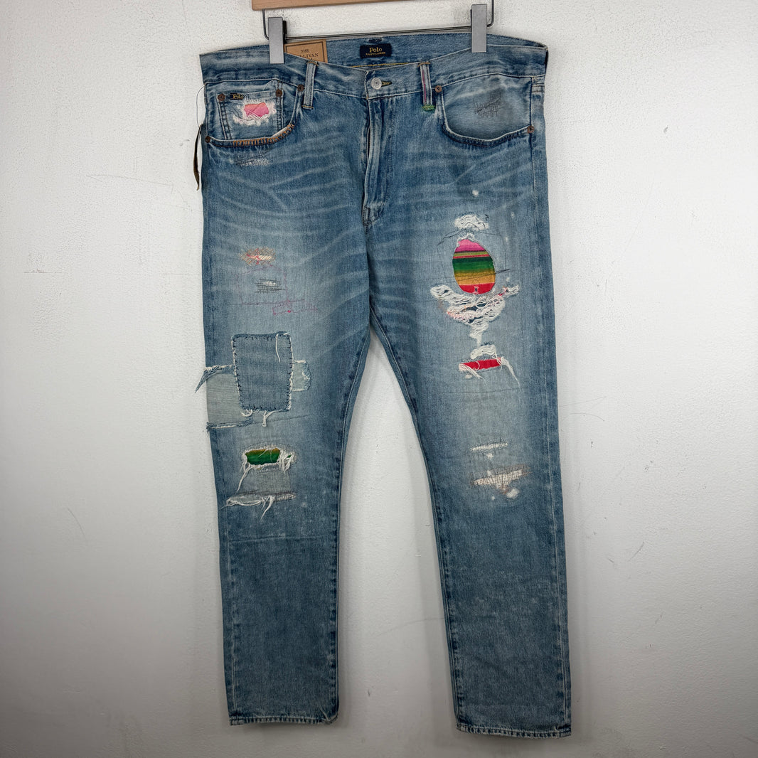 Polo Ralph Lauren Sullivan Slim Distressed Jeans