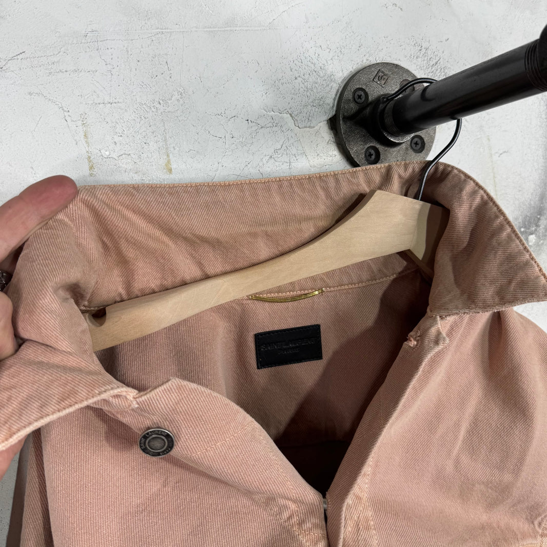 Saint Laurent Salmon Denim Jacket