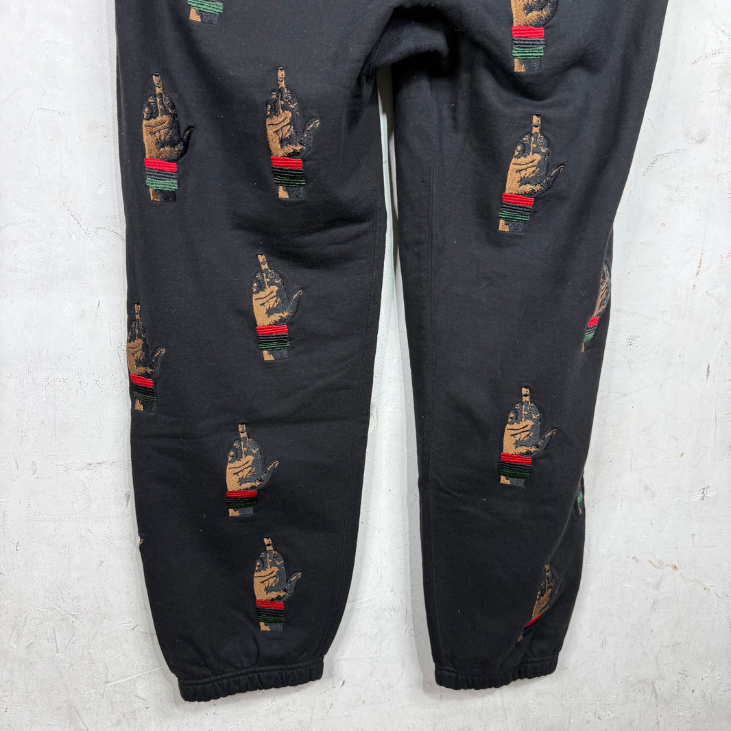 Supreme Middle Finger Sweatpants