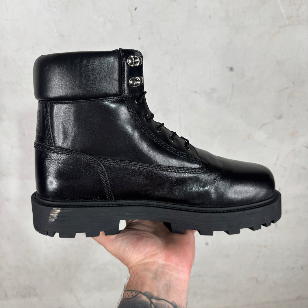 Givenchy Leather Lug Boots