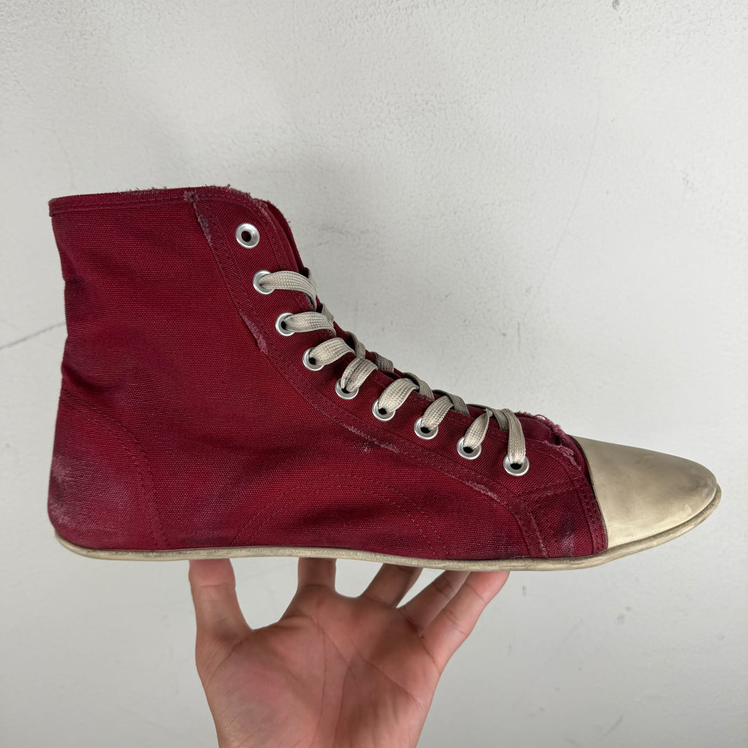 Balenciaga Paris High Top Ultra Flat Sneakers