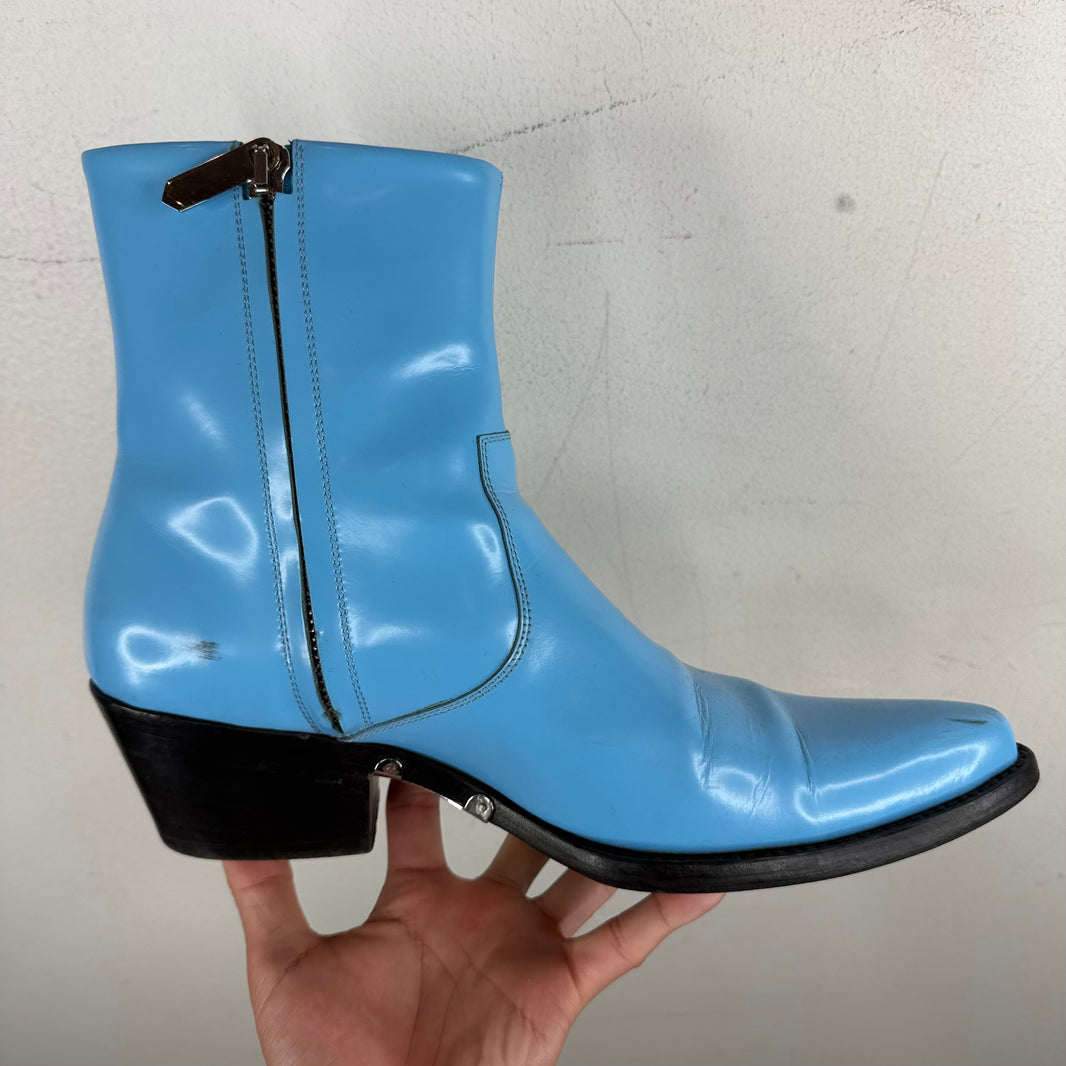 Calvin Klein 205W39NYC Blue Cowboy Boots