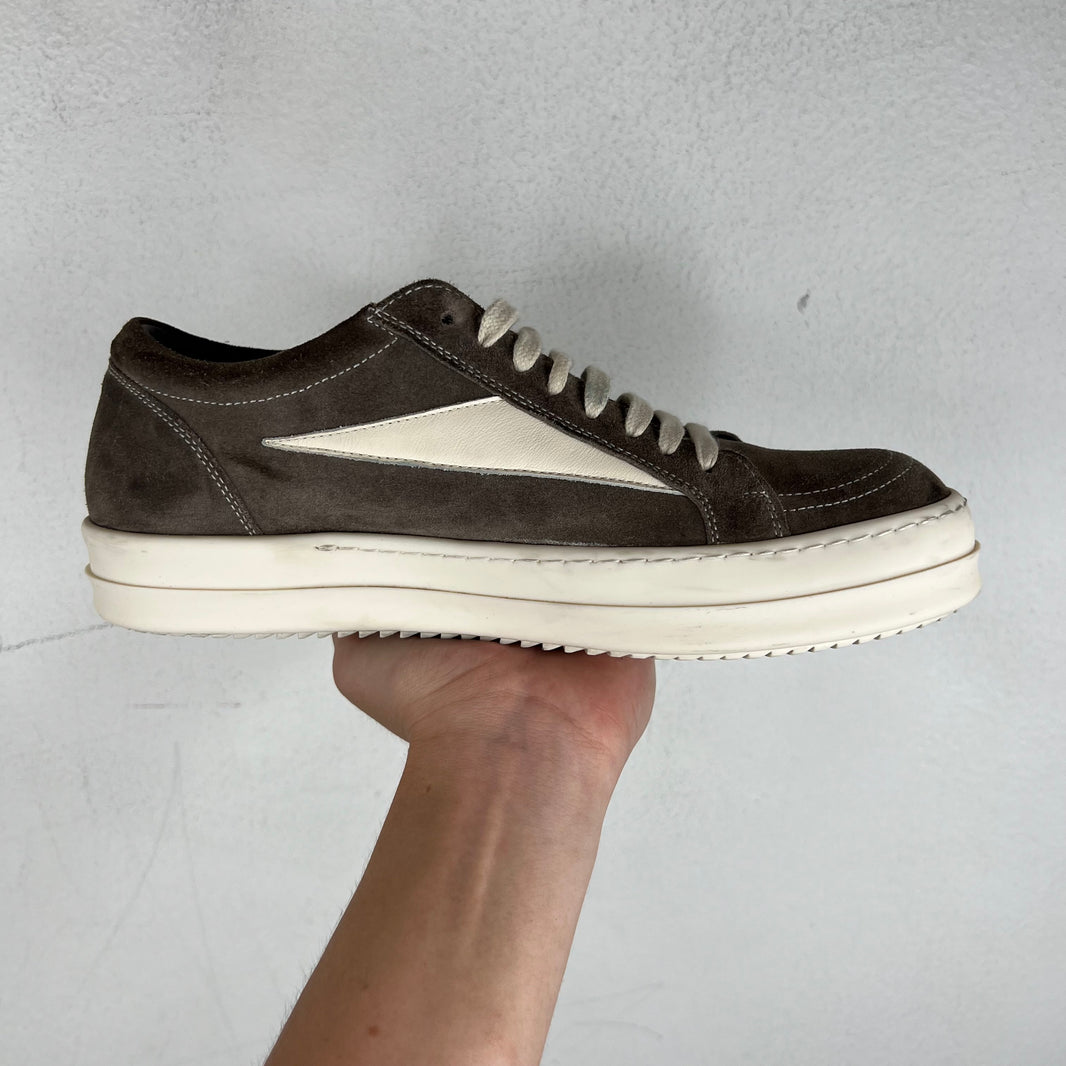 Rick Owens Brown Suede Vans Sneakers
