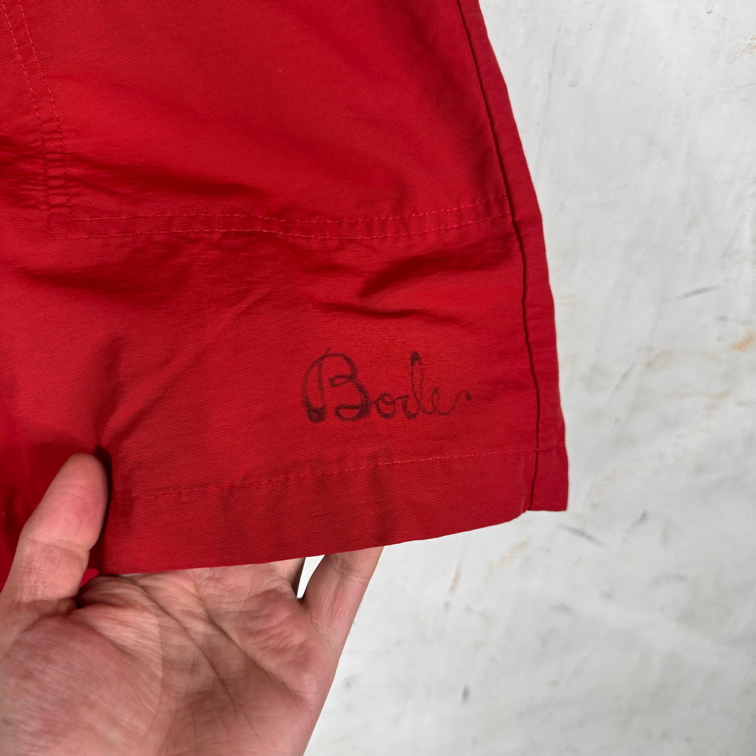 Bode Red Painted Shorts