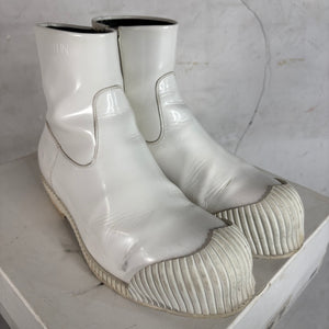Calvin Klein 205W39NYC White Spazzalato Boots