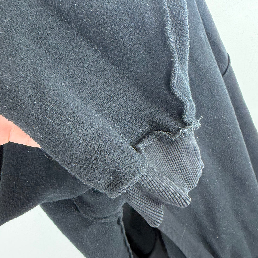 Vetements Inside-Out Zip-Up Hoodie