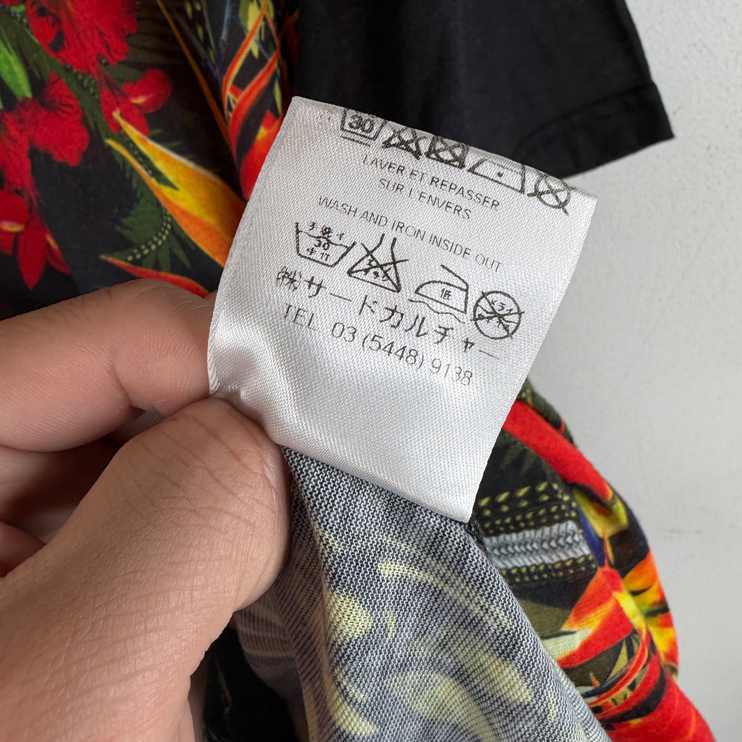 Givenchy Floral Birds Of Pray Black T-Shirt