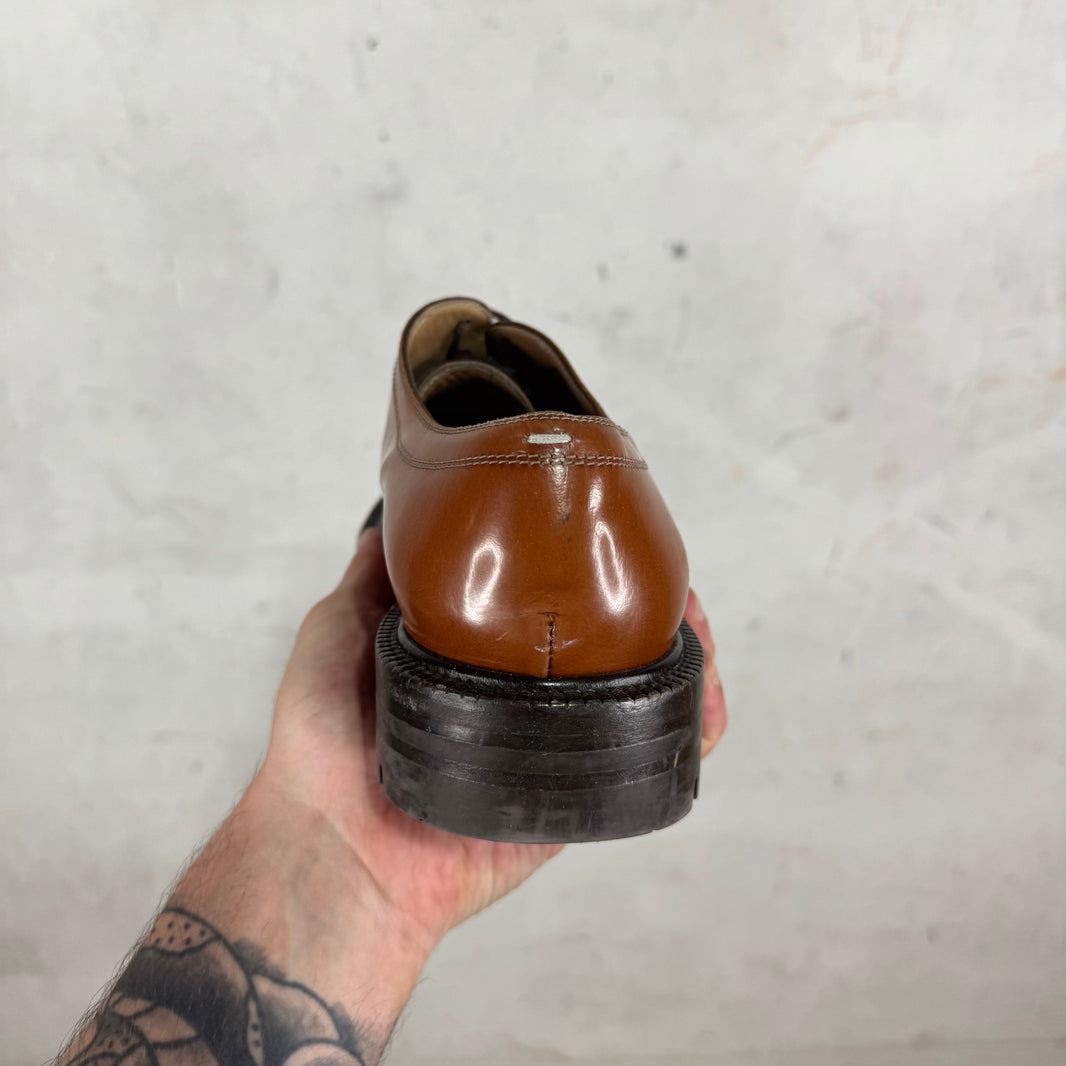 Margiela Brown Tabi Derbys