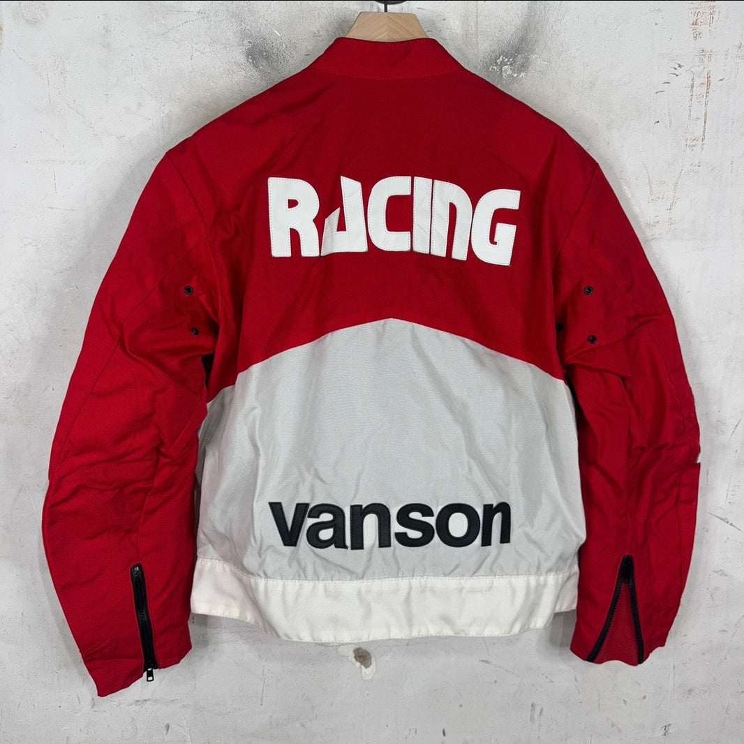 Supreme x Vanson Canvas Racing Jacket