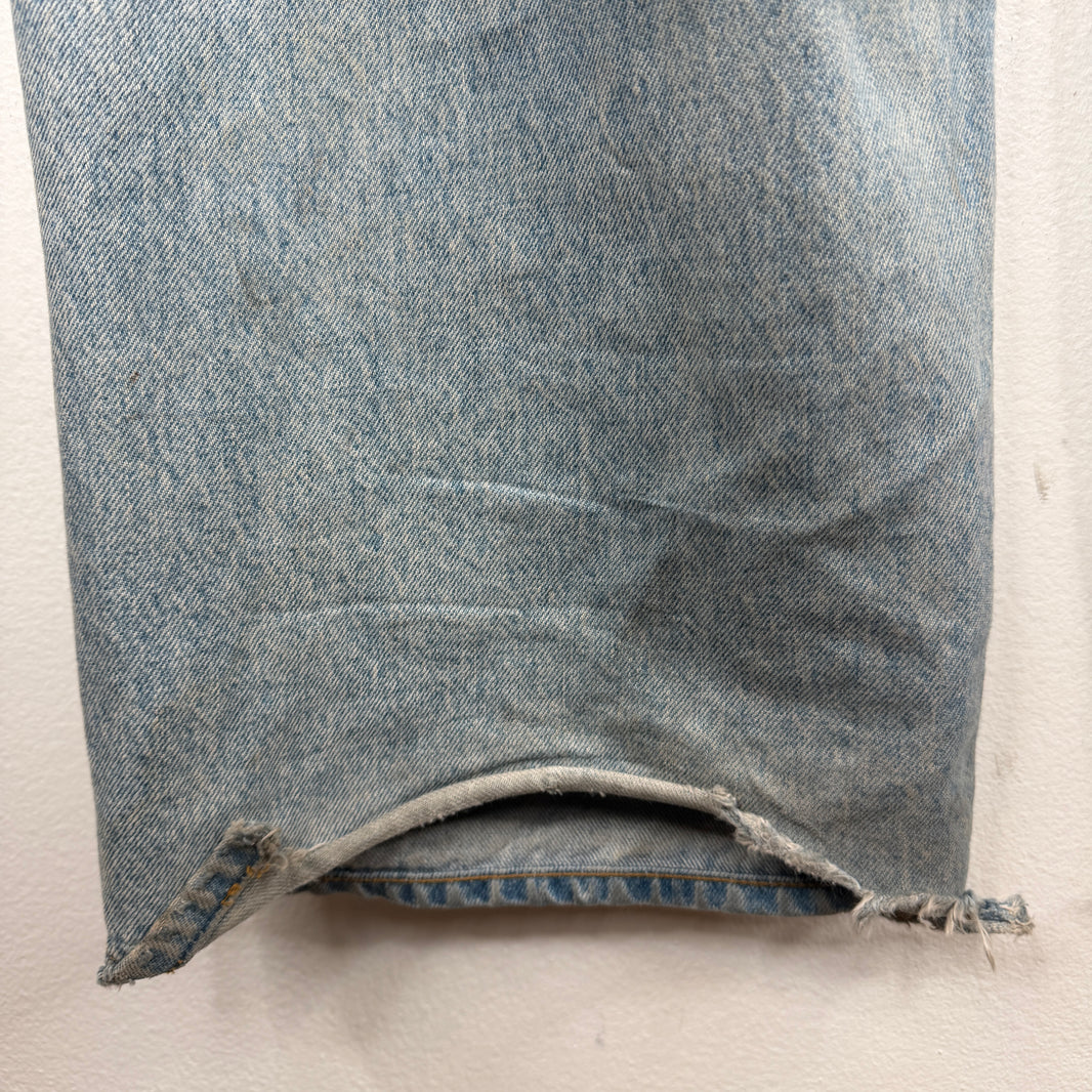 Balenciaga Garde Robe Blue Baggy Jeans