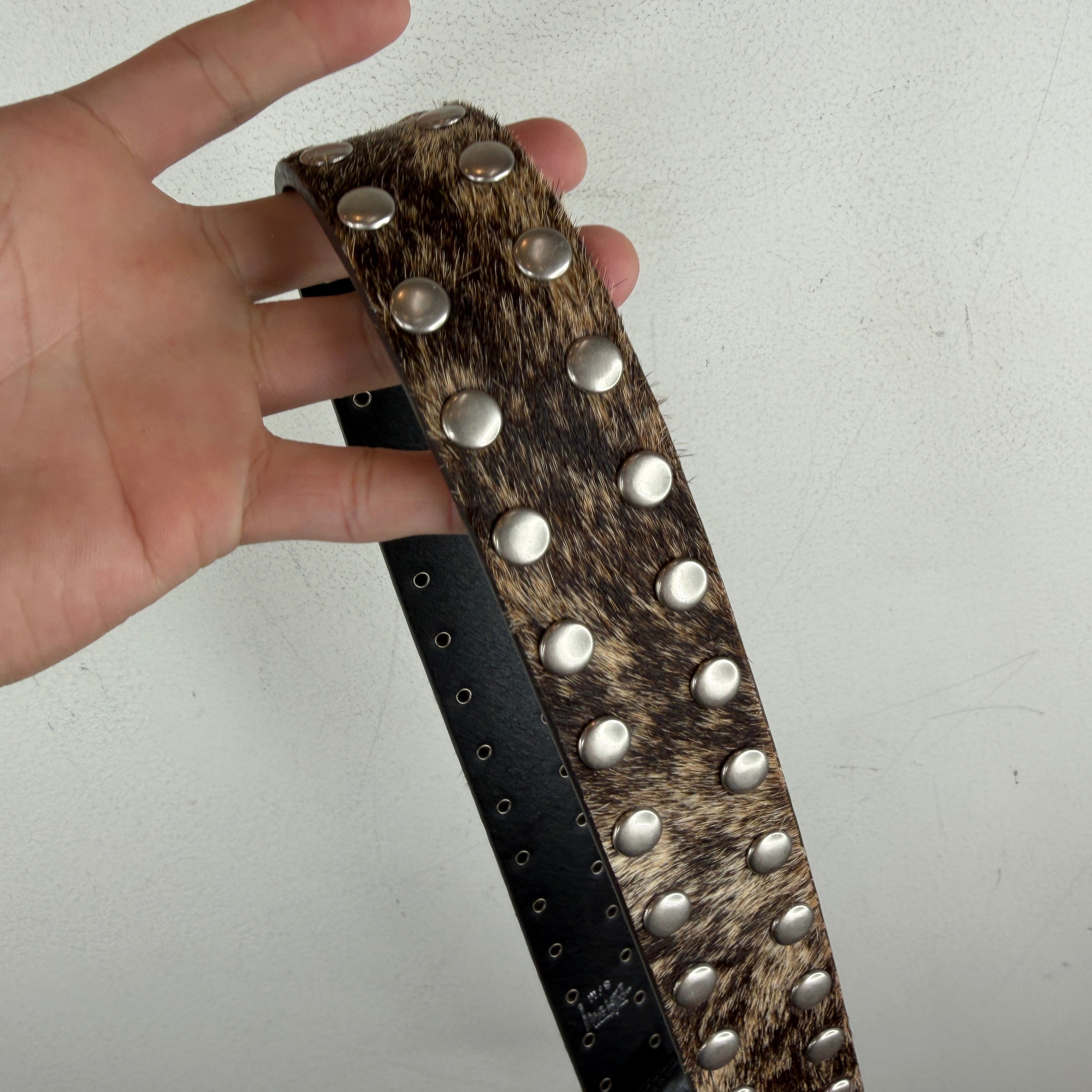 Stussy Fur Studded Belt – www.Lukes.store