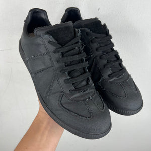 Margiela Black Canvas Replica Sneakers