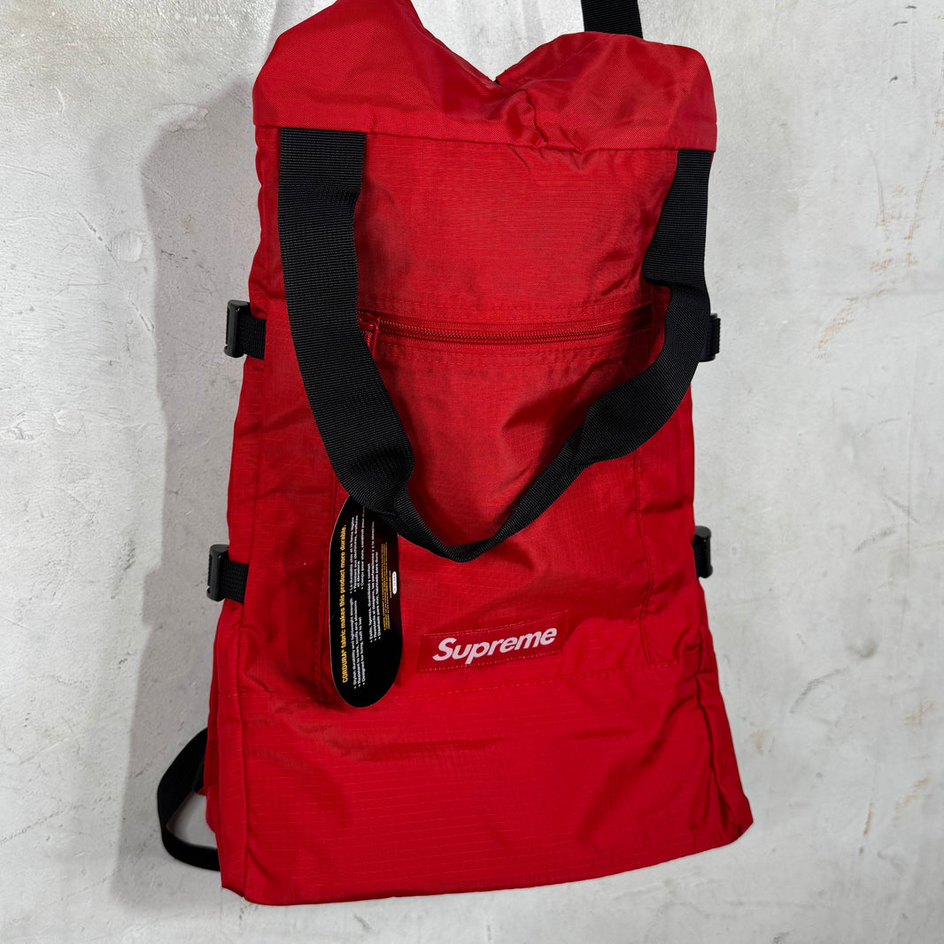 Supreme Red Cordura Ripstop Backpack