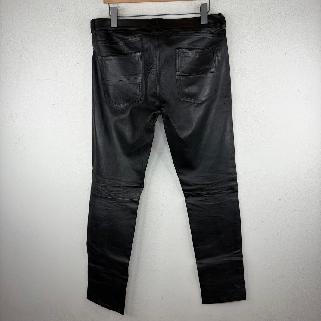 Amiri Leather Pants