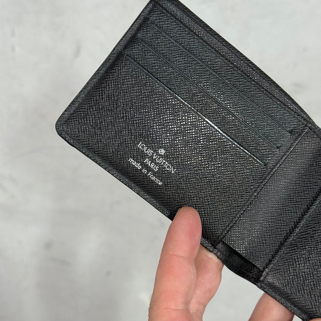 Louis Vuitton Black Damier Bifold Wallet