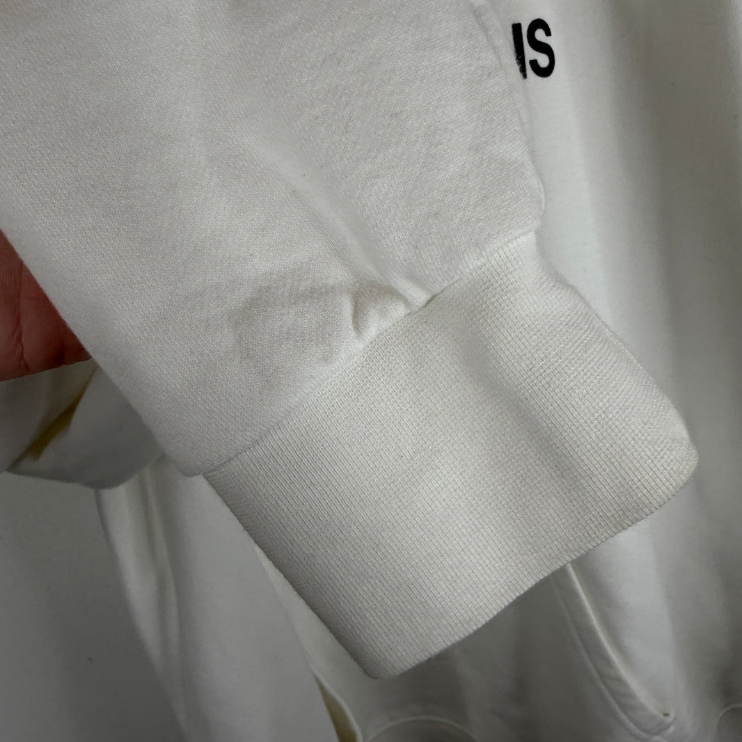 CDG White Logo Hoodie