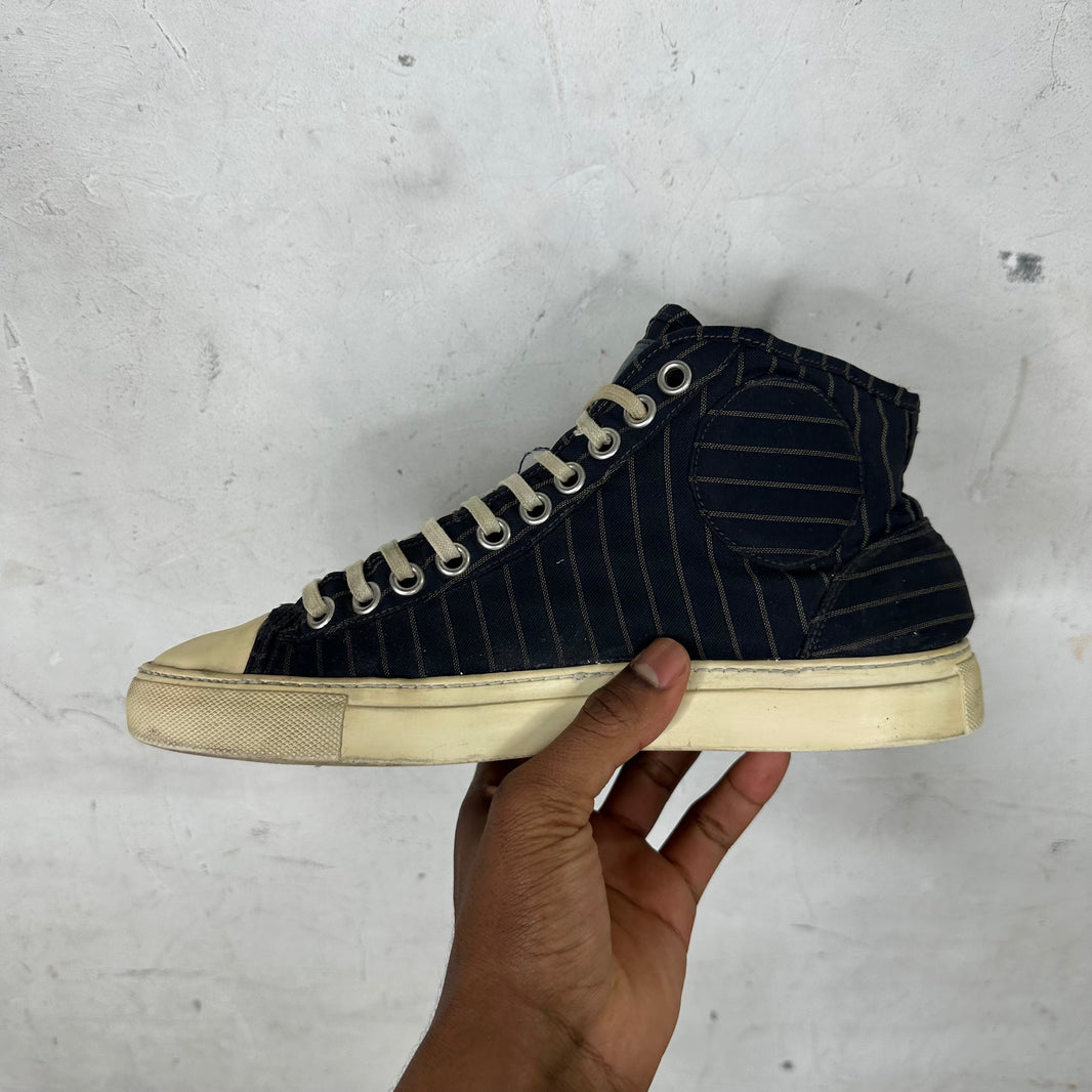 Margiela Pinstripe Converse Trainer