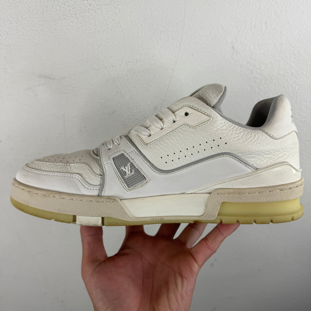 Louis Vuitton White Low Top Trainers