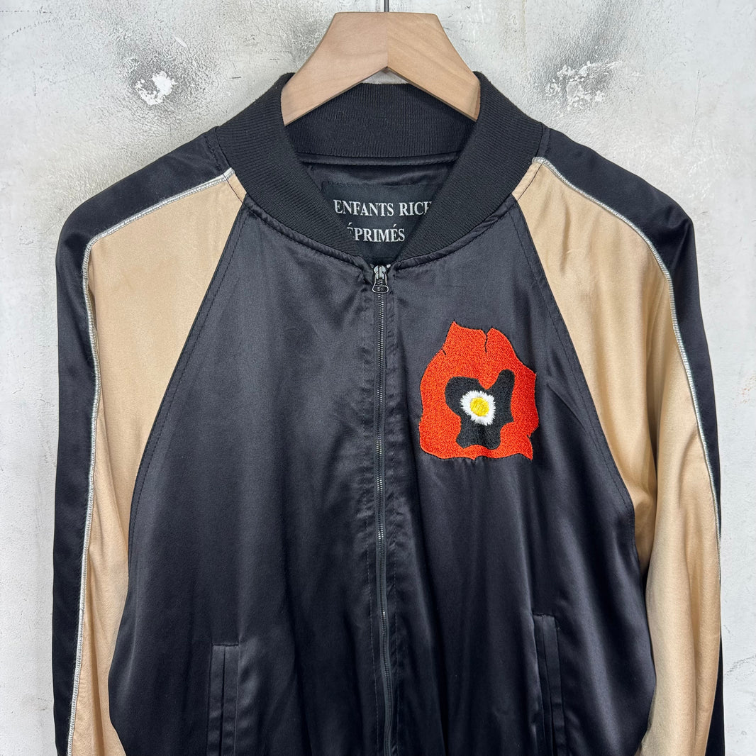 ERD Satin Chinese Rocks Souvenir Jacket