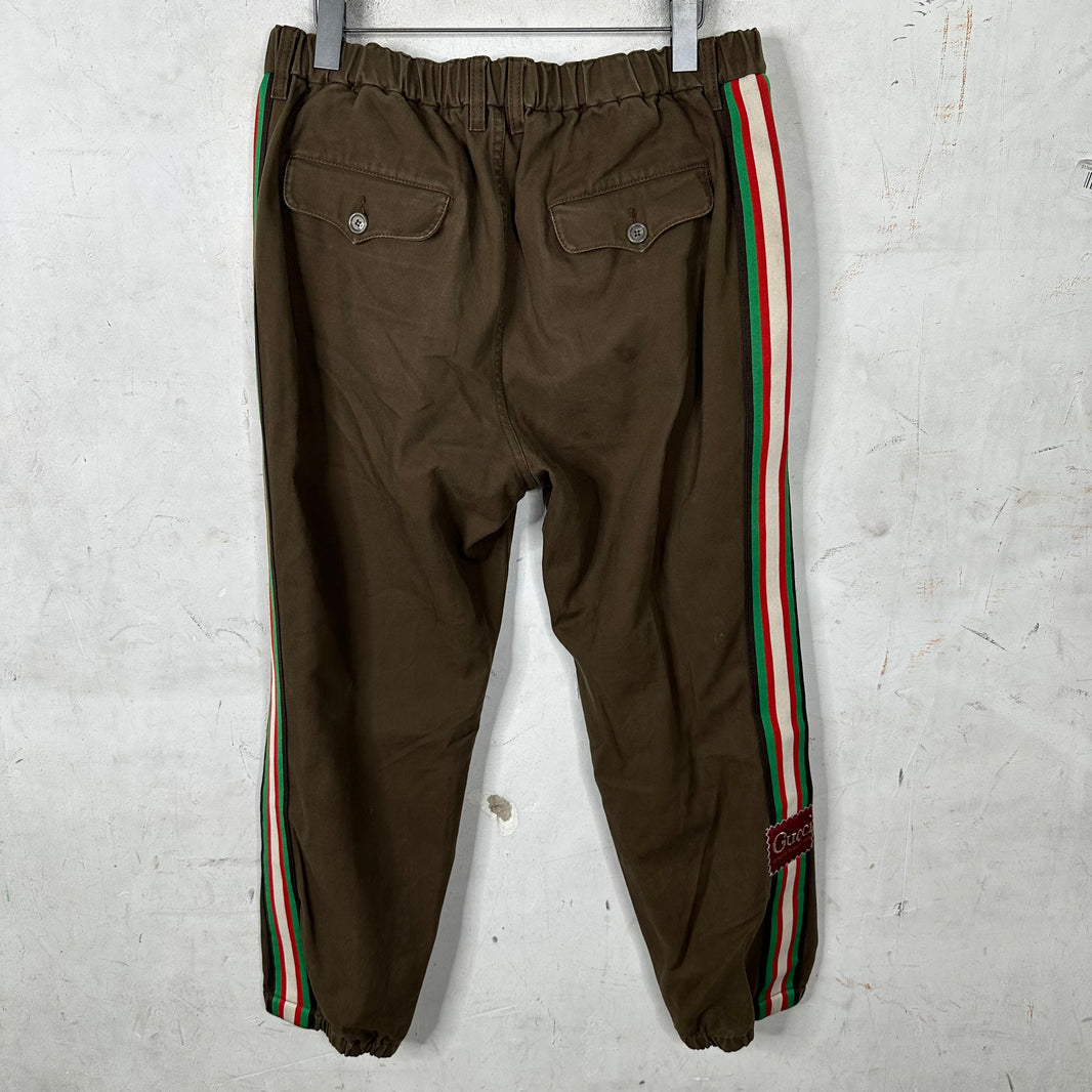 Gucci Brown Twill Trousers