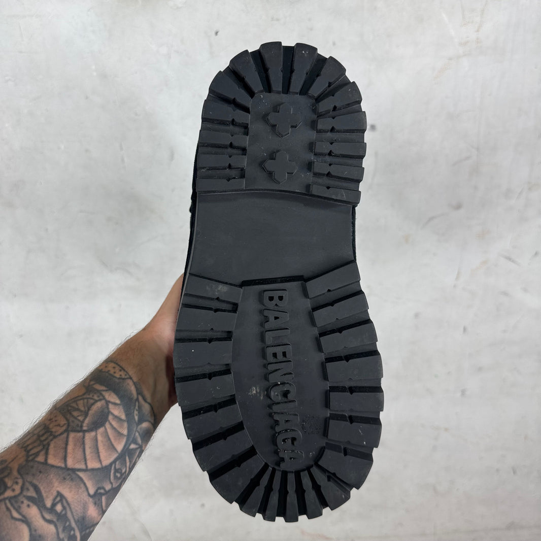 Balenciaga Suede Alaska High Boots