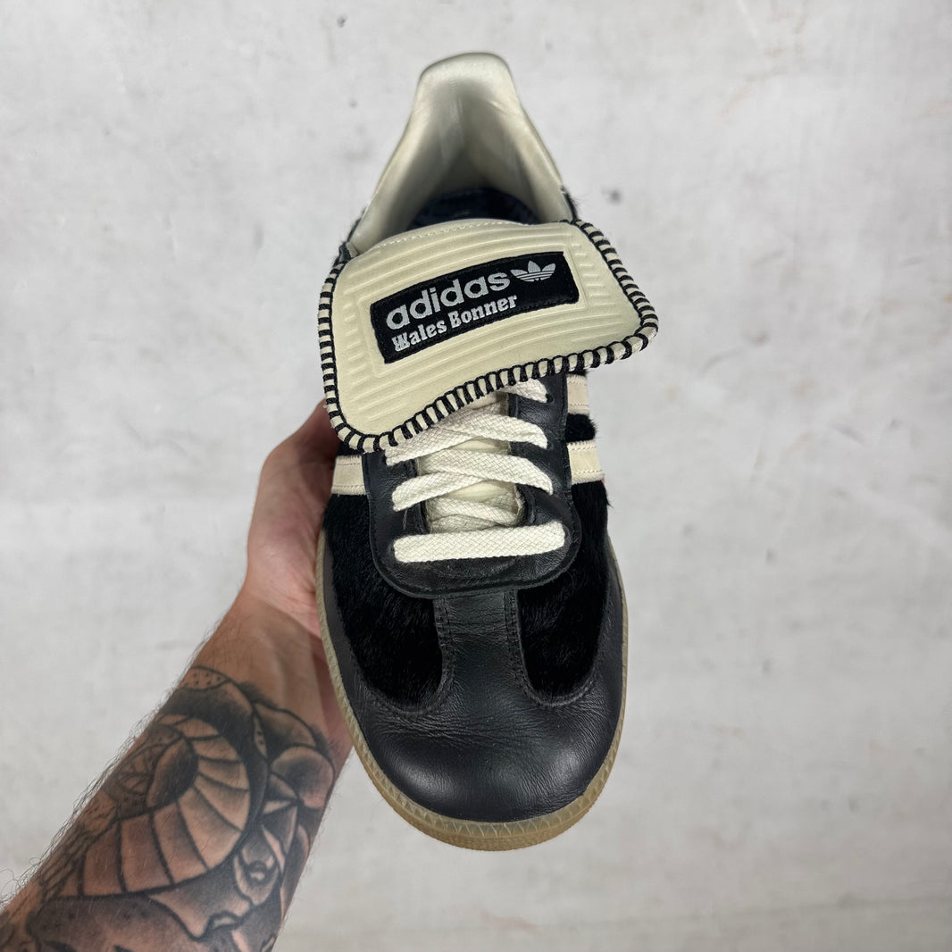 Adidas x Wales Bonner Black Ponyhair Sambas