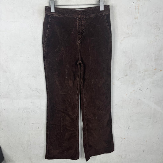 Loewe Flared Velvet Trousers