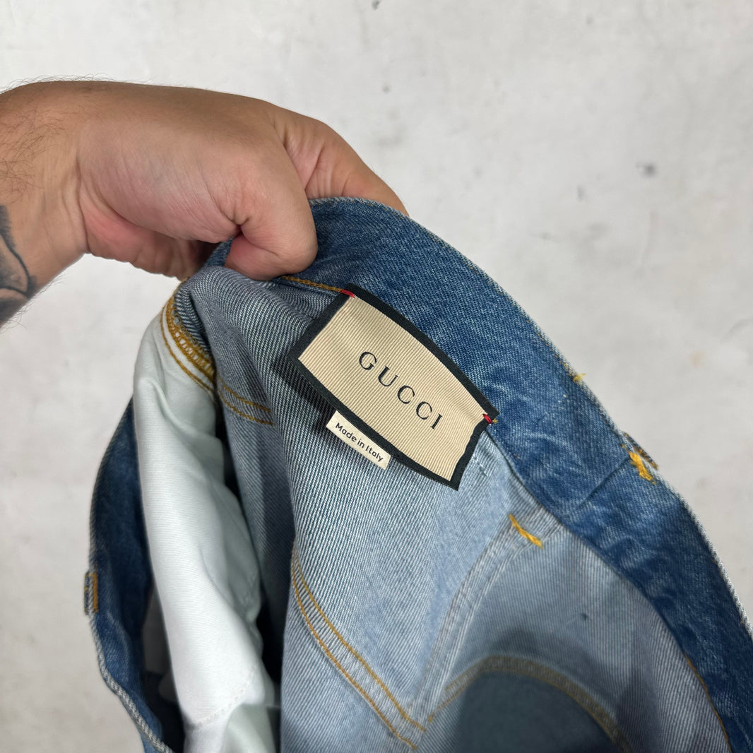 Gucci Loose Lightwash Jeans