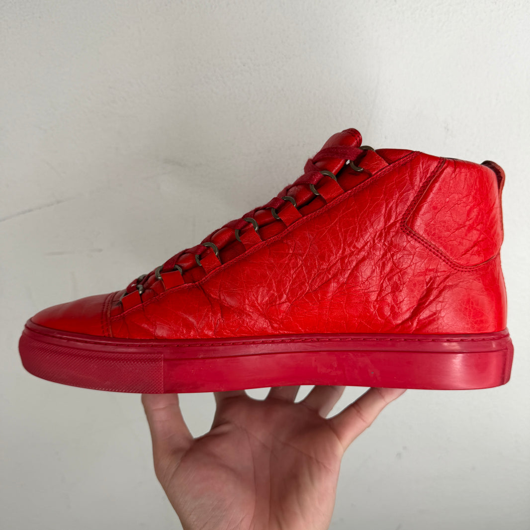 Balenciaga Arena Red Sneakers