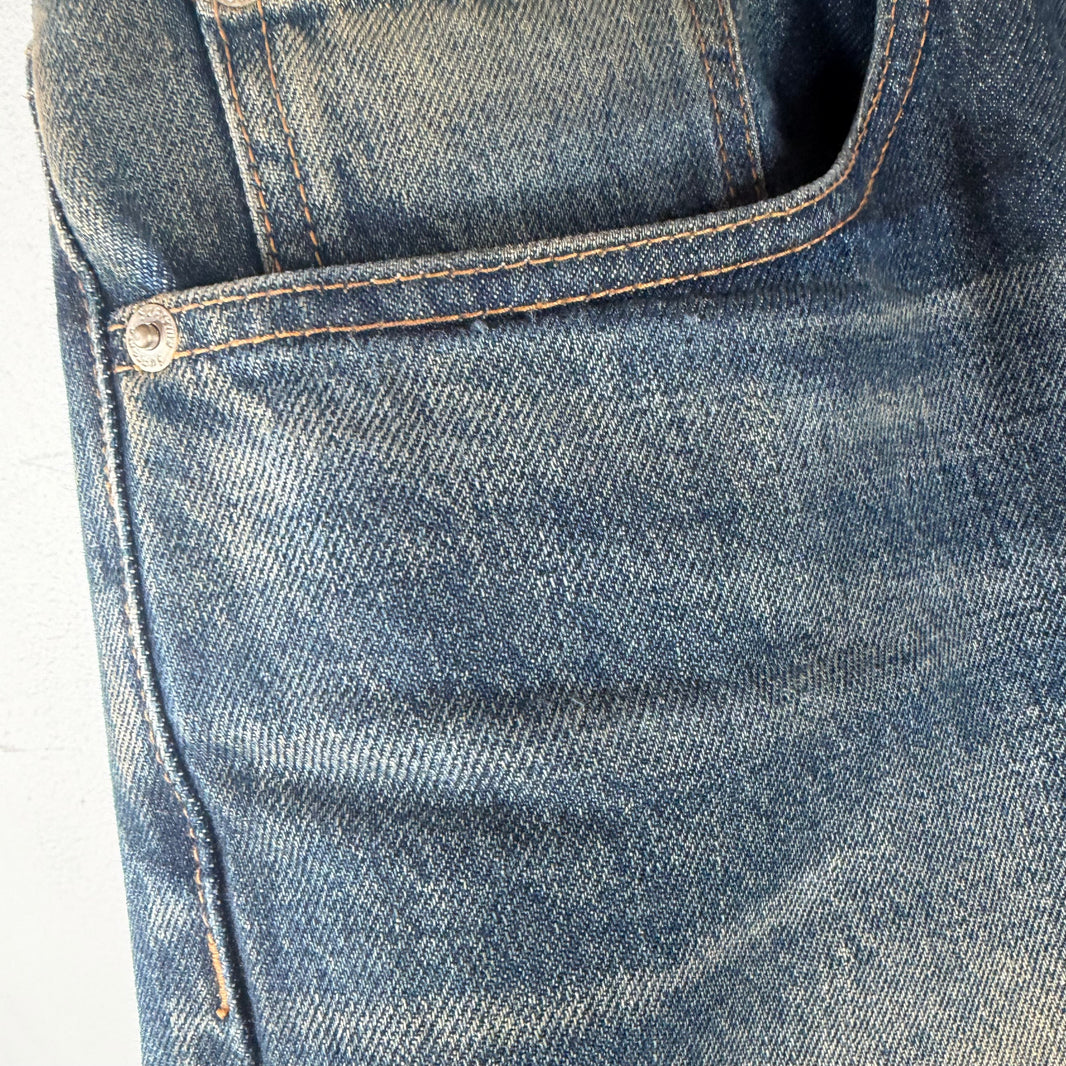 Supreme Mud Wash Selvedge Jeans