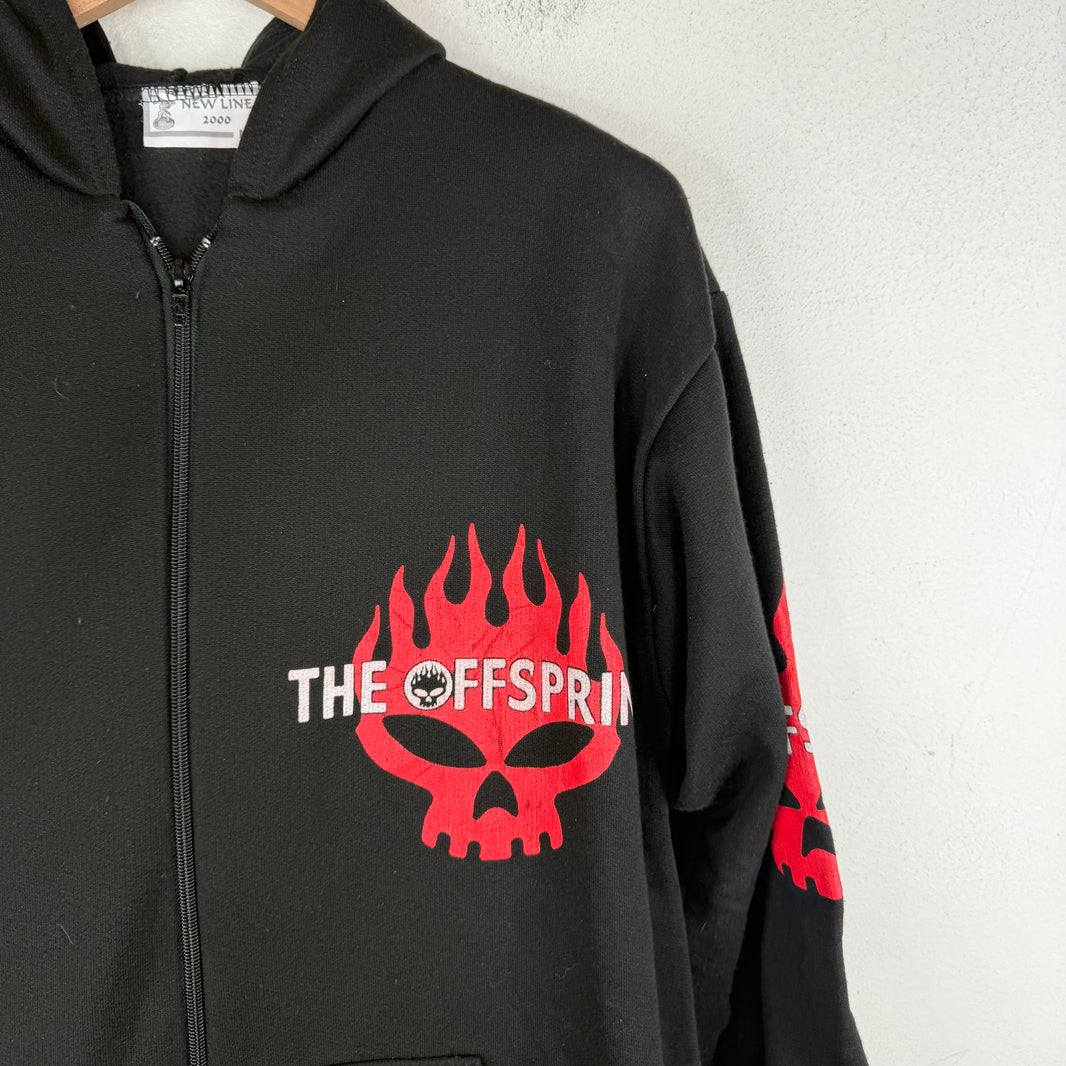 Vintage The Offspring Zip-Up Hoodie