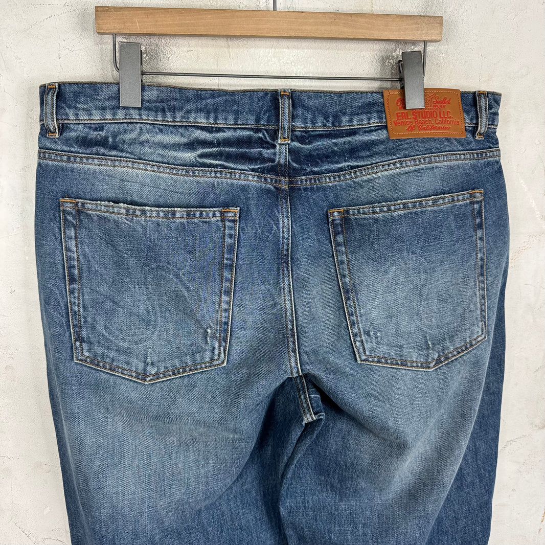 ERL Baggy Medium Wash Jeans