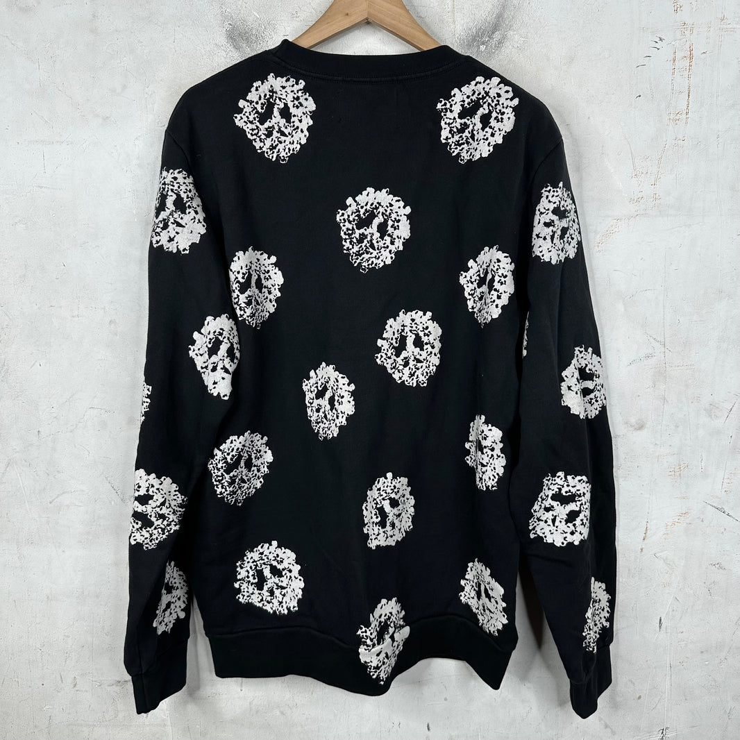 Denim Tears Printed Wreath Crewneck