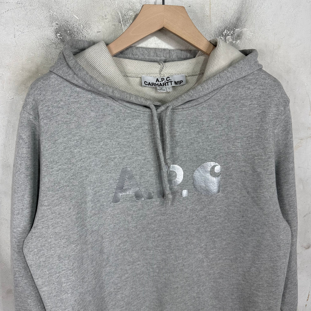 APC x Carhartt WIP Foil Print Hoodie