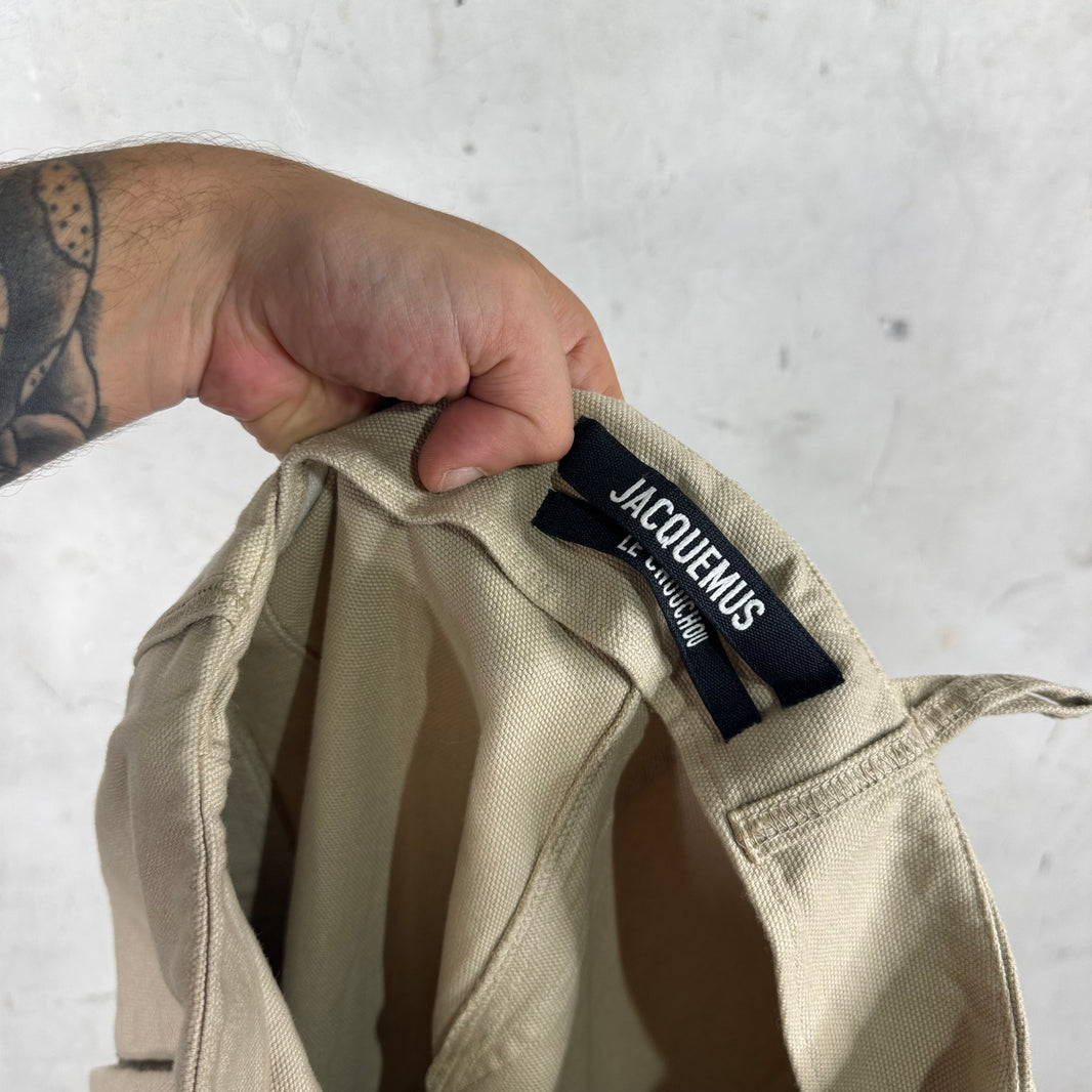 Jacquemus Beige Loose Cargos