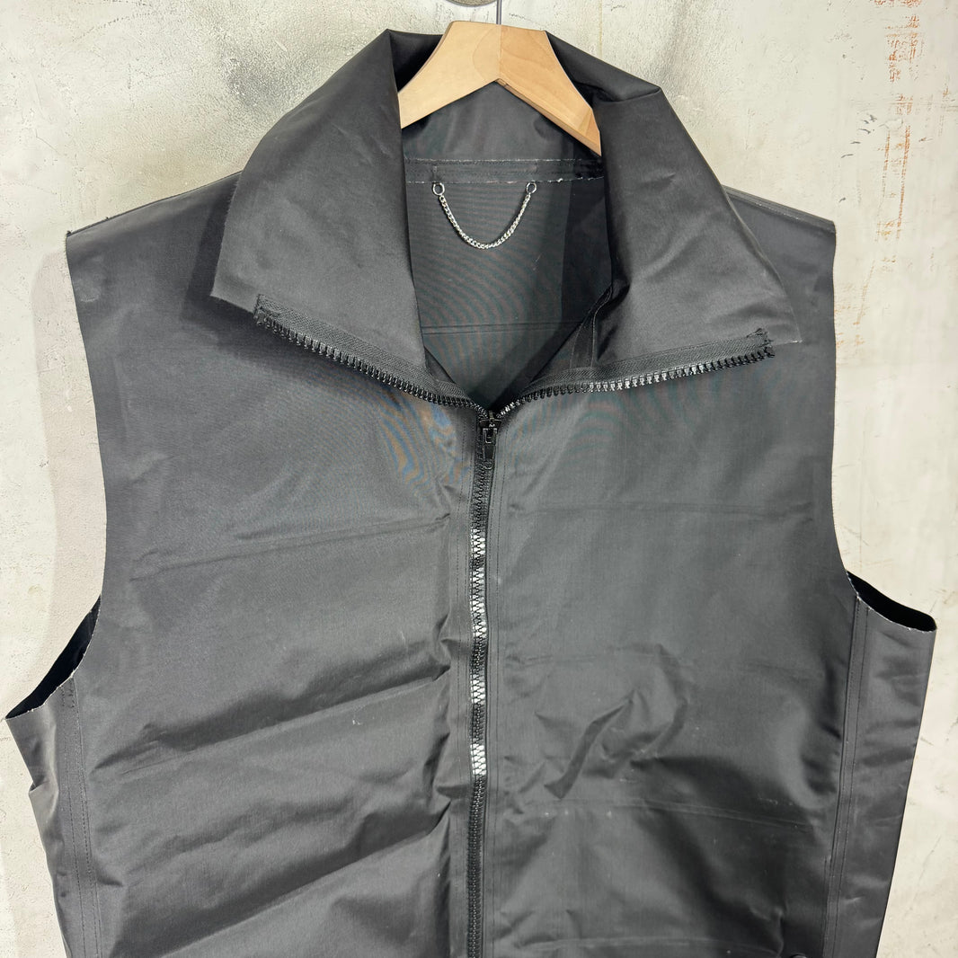 Balenciaga Black Inflatable Vest Jacket