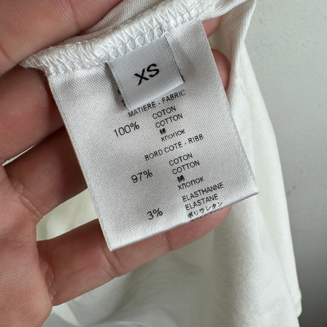 Givenchy Floral Skull White T-Shirt