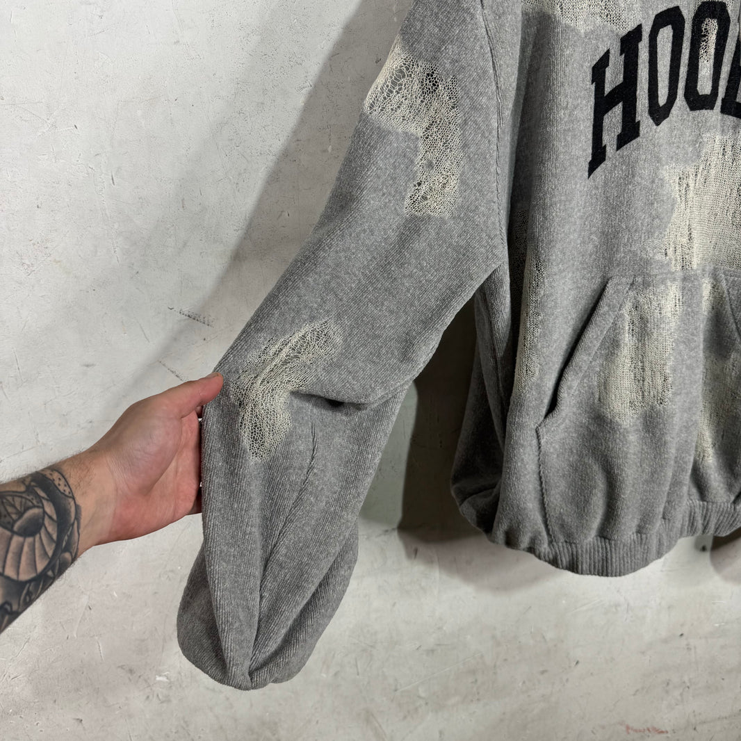Doublet Ripped Off Knit Hoodie