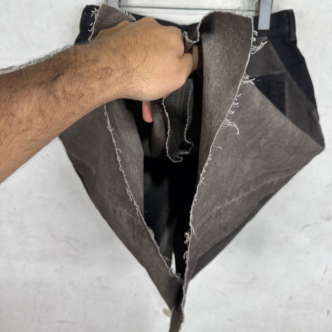 Rick Owens EDFU Degrade Open Shorts