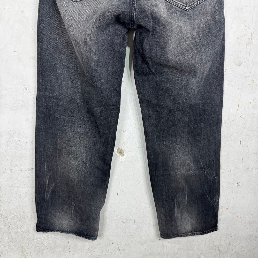 Supreme Faded Grey Selvedge Jeans