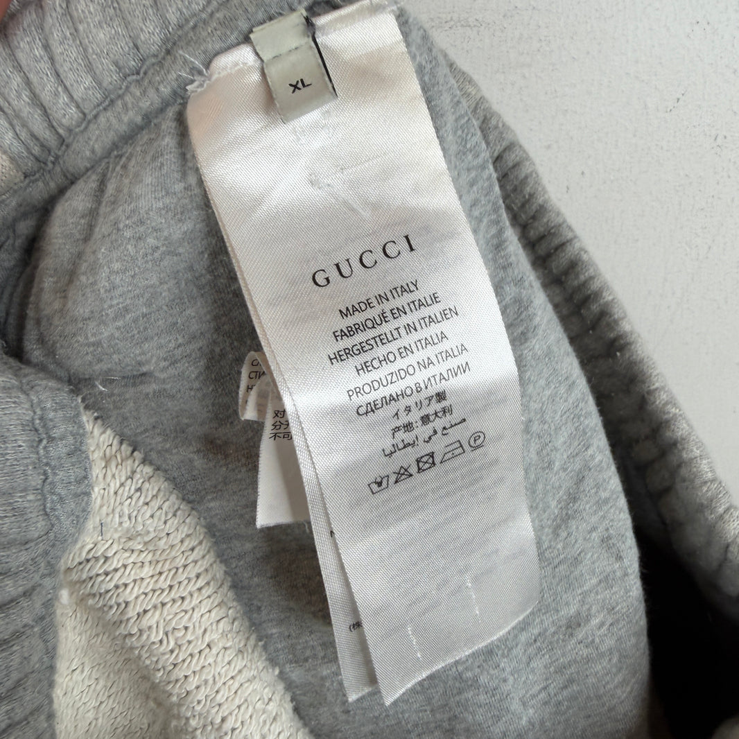 Gucci Side Stripe Cat Sweatpants