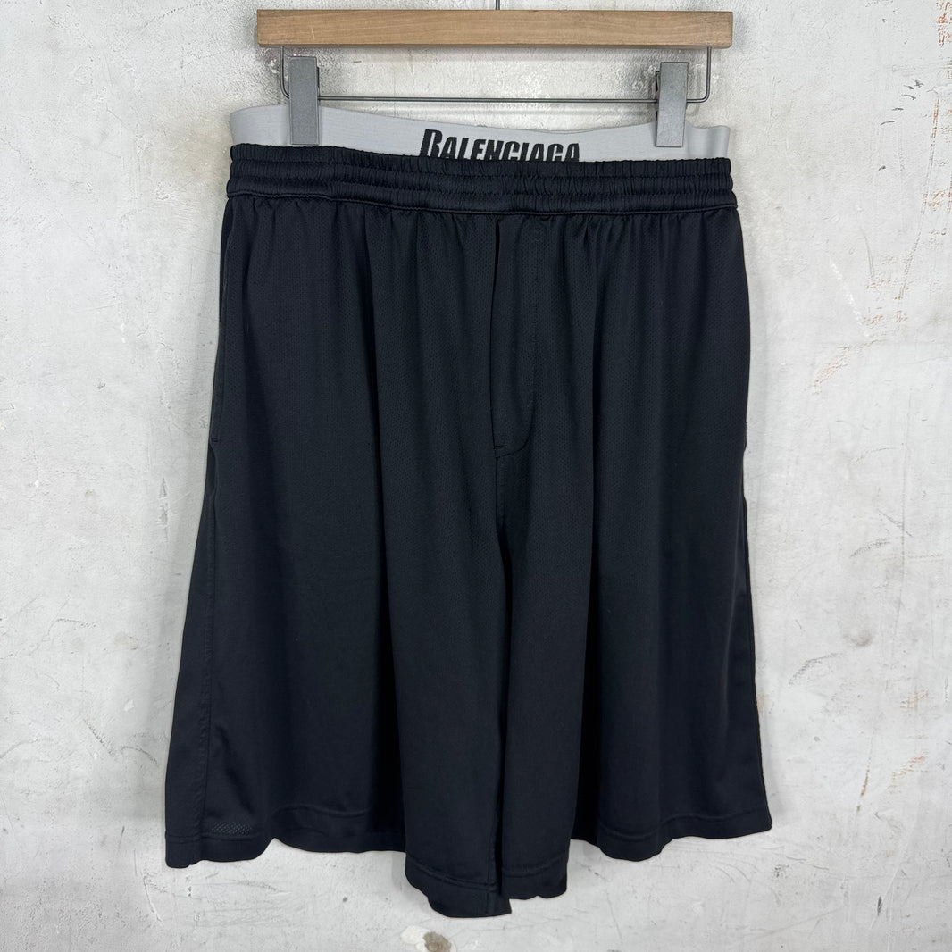 Balenciaga Double Layer Athletic Shorts