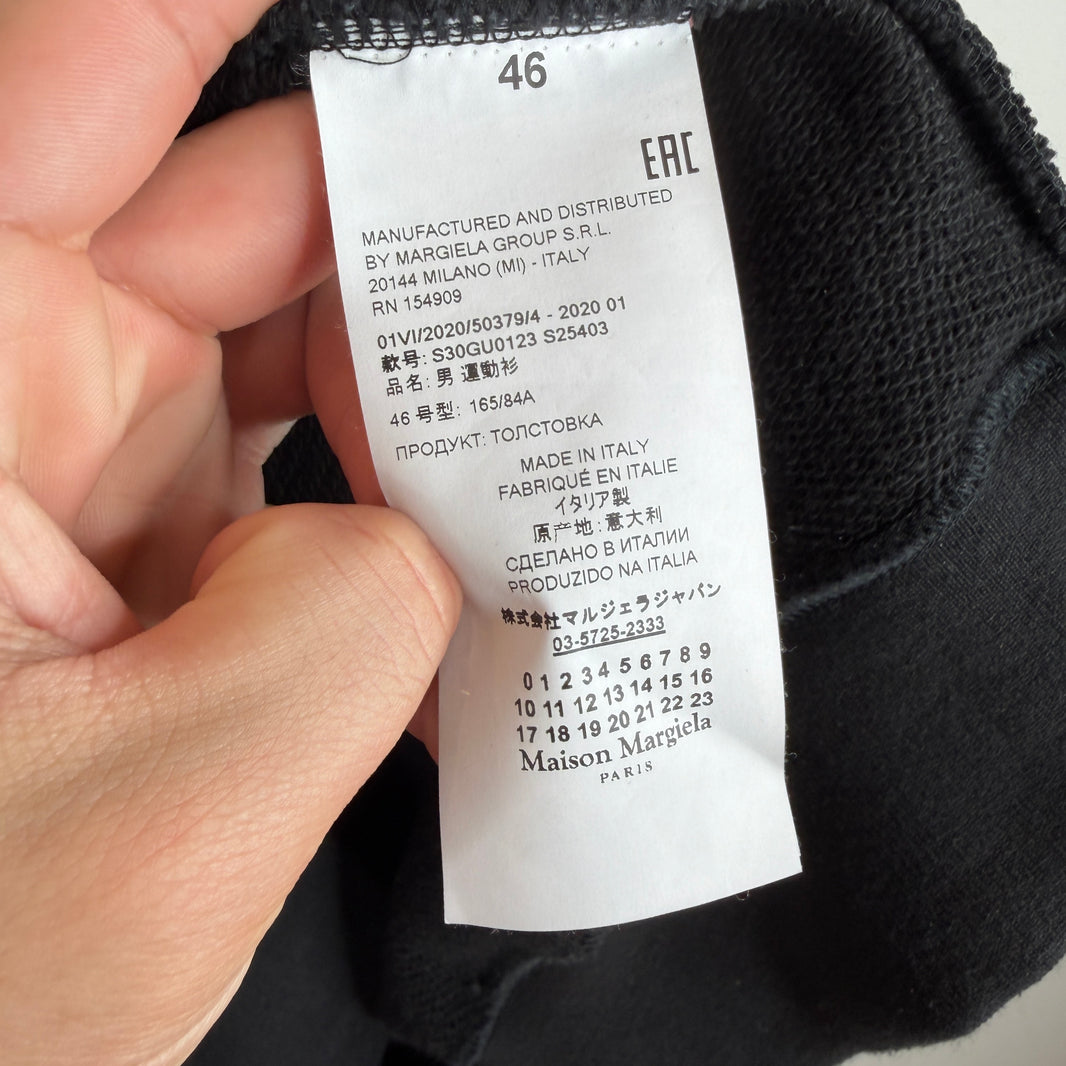 Margiela Big Logo Outline Hoodie