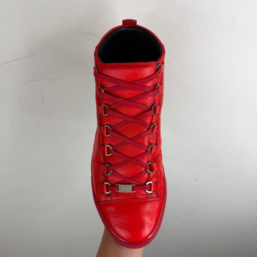 Balenciaga Arena Red Sneakers