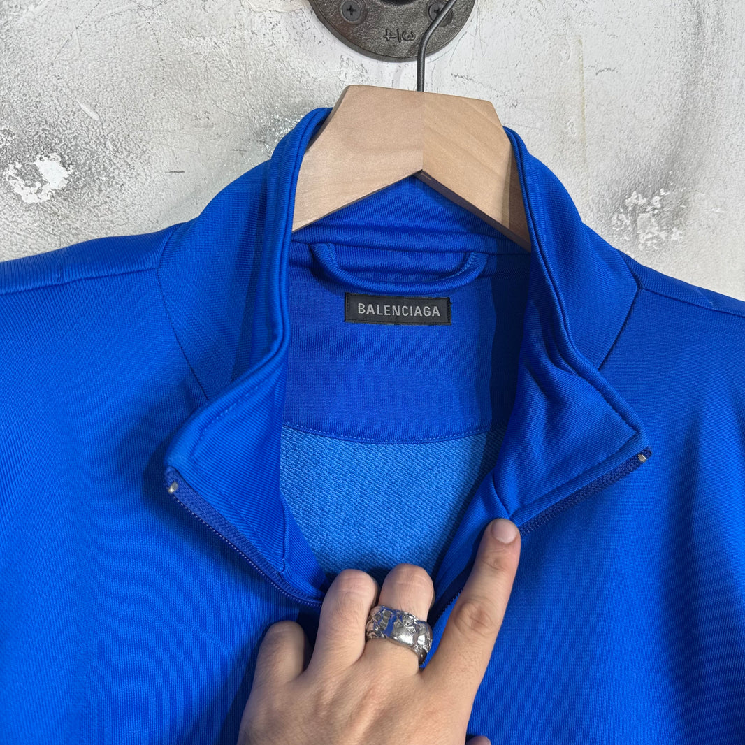 Balenciaga 3B Padded Shoulder Track Jacket