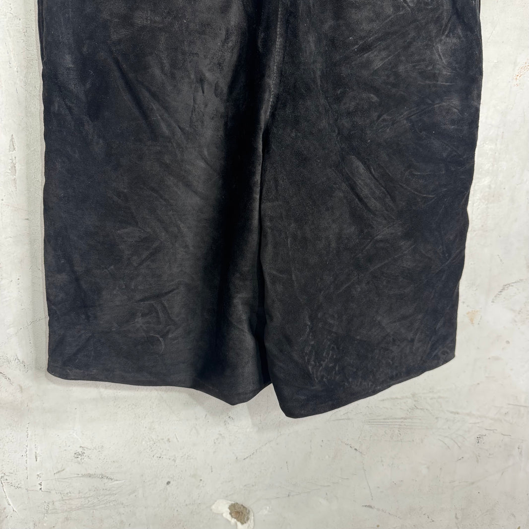 Givenchy Tisci Lambskin Drawstring Shorts