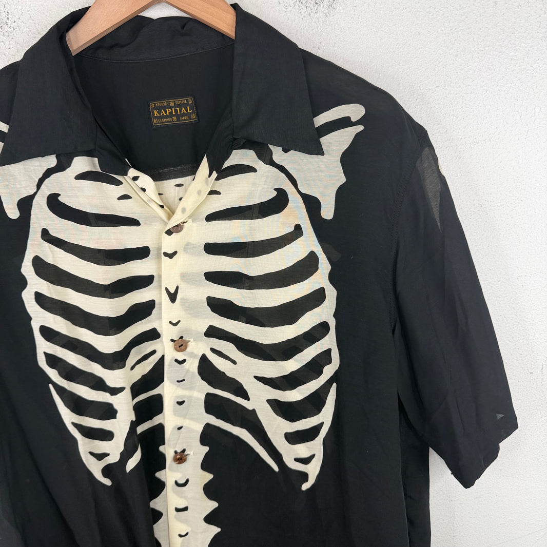 Kapital Black Bone S/S Shirt
